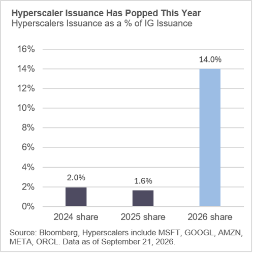 Hyperscalers Issuance graph