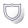 Risk Management Icon for Downside Protection